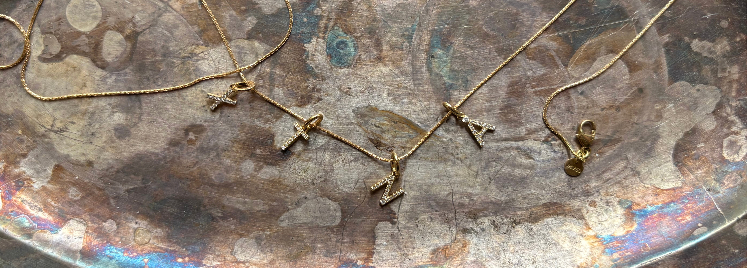 CHRISTMAS - LETTER PENDANTS