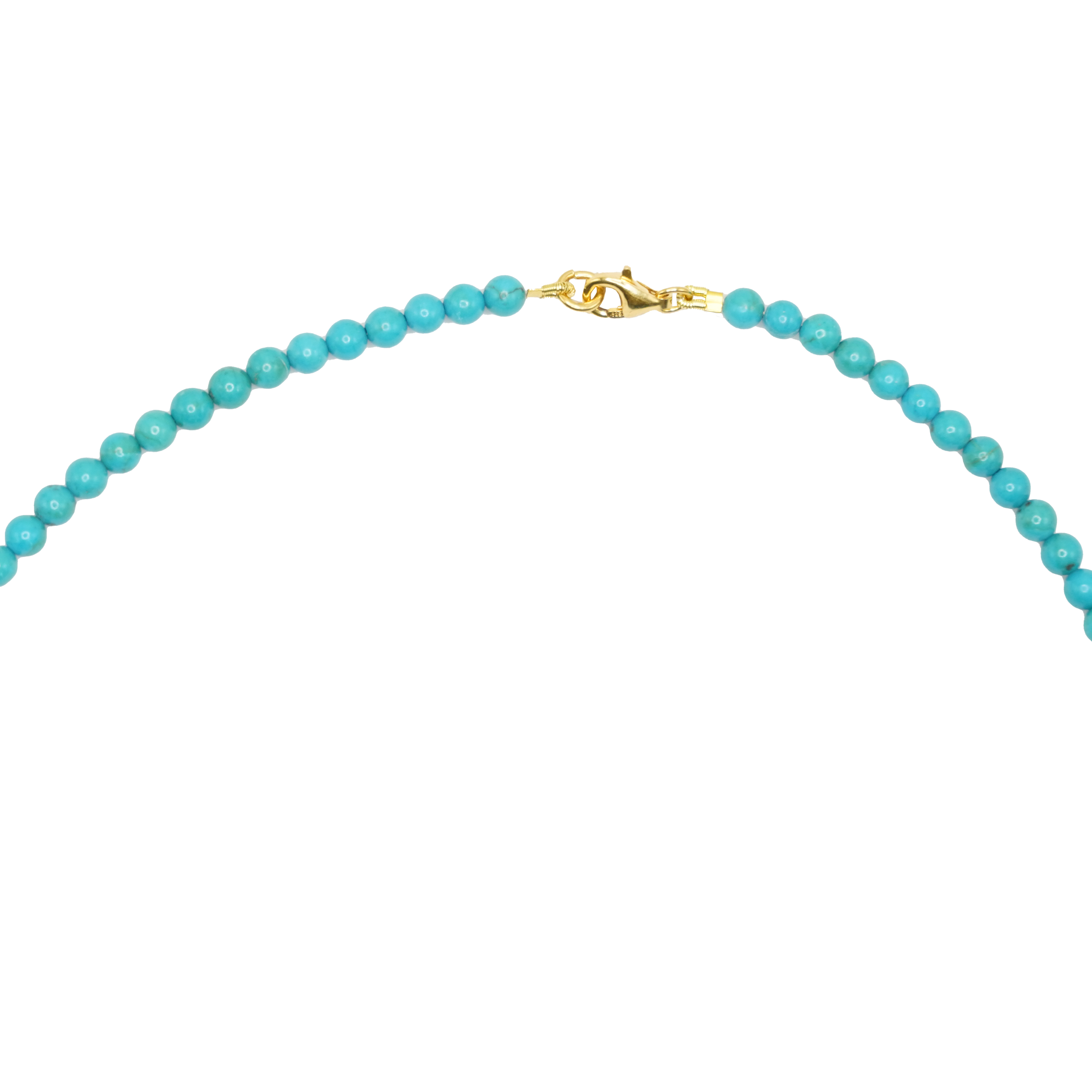 Bead necklace Turquoise