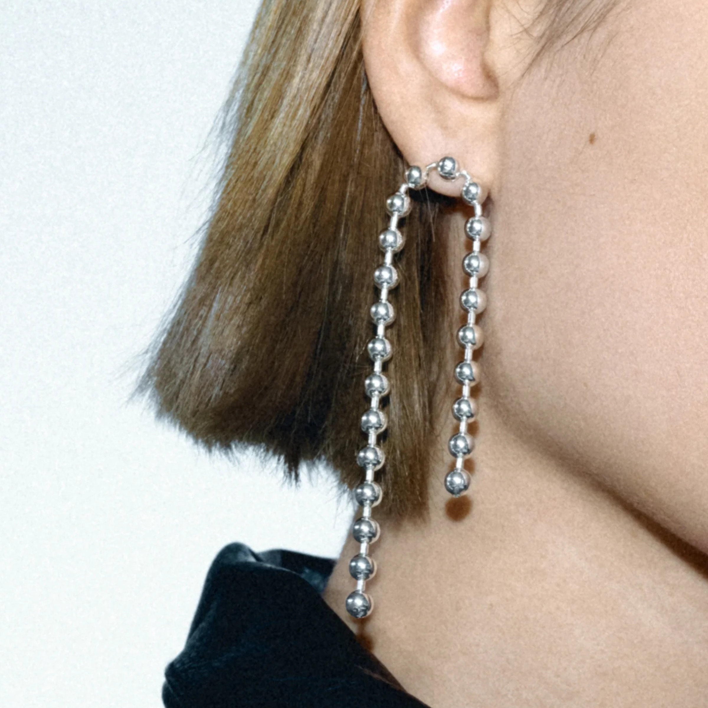 Atomic Double Chain Stud