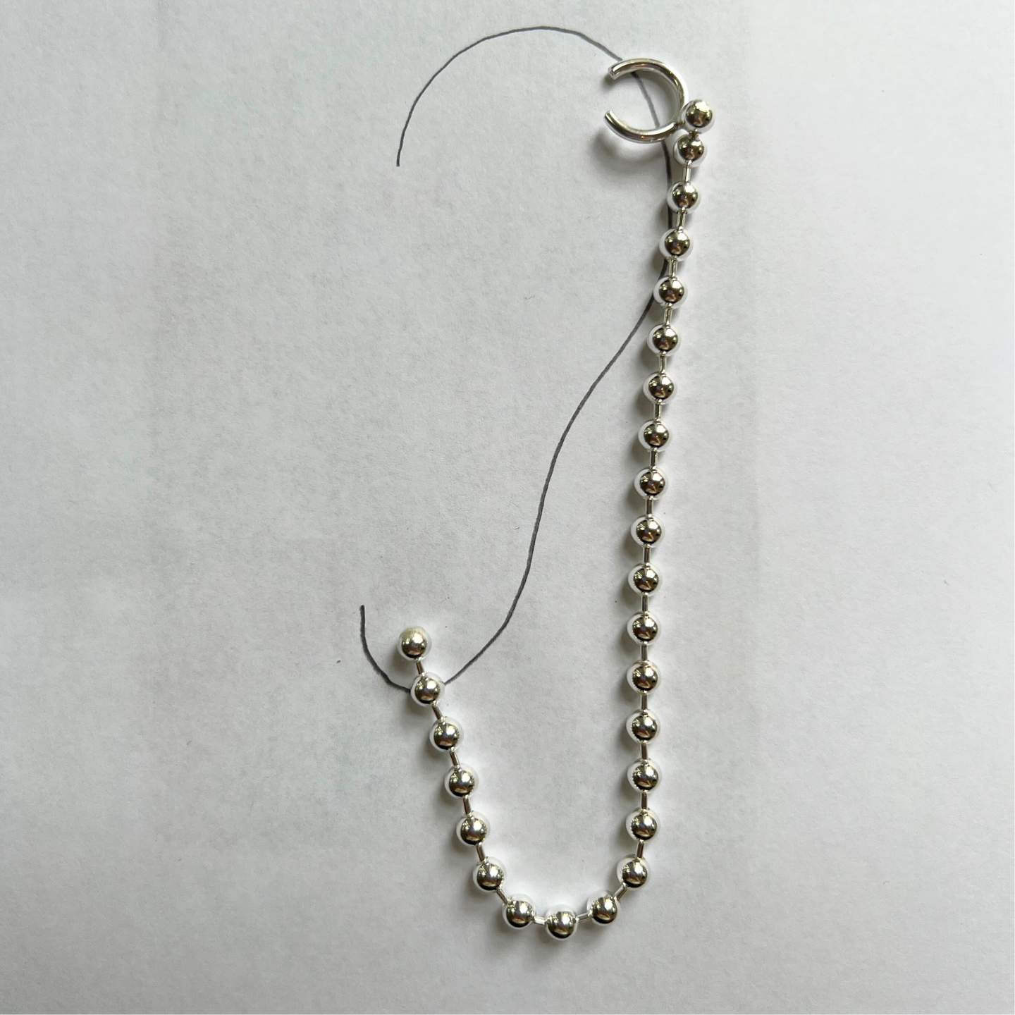 Earcuff Chain Stud