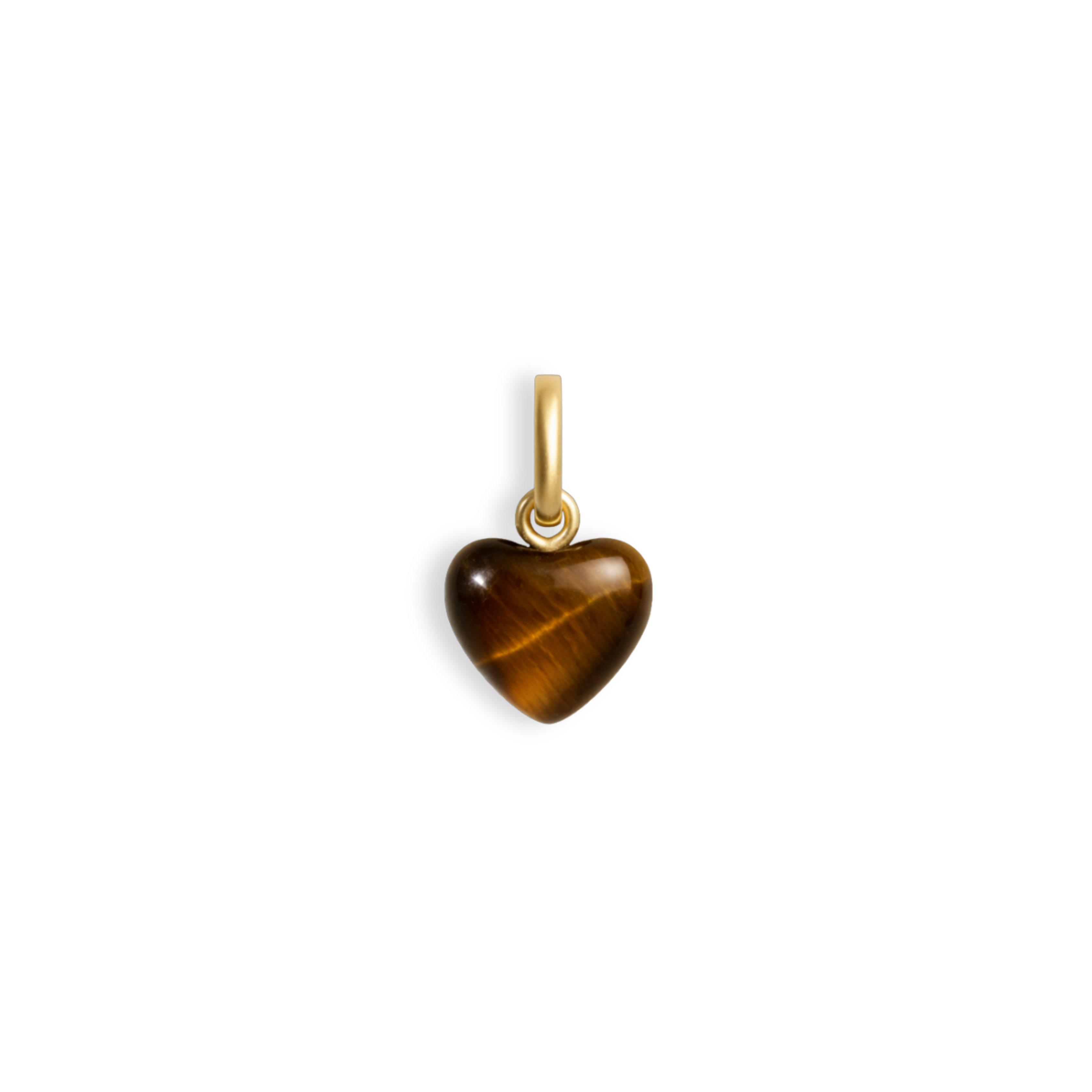 Tiger Eye Heart