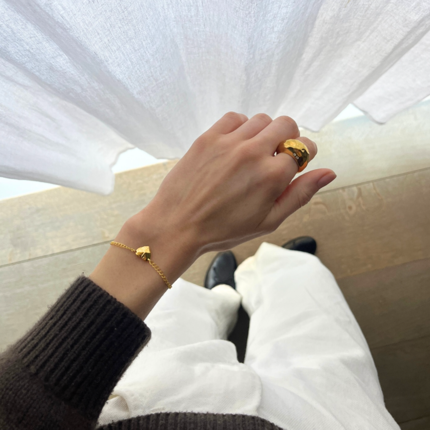 Bruised Heart Bracelet