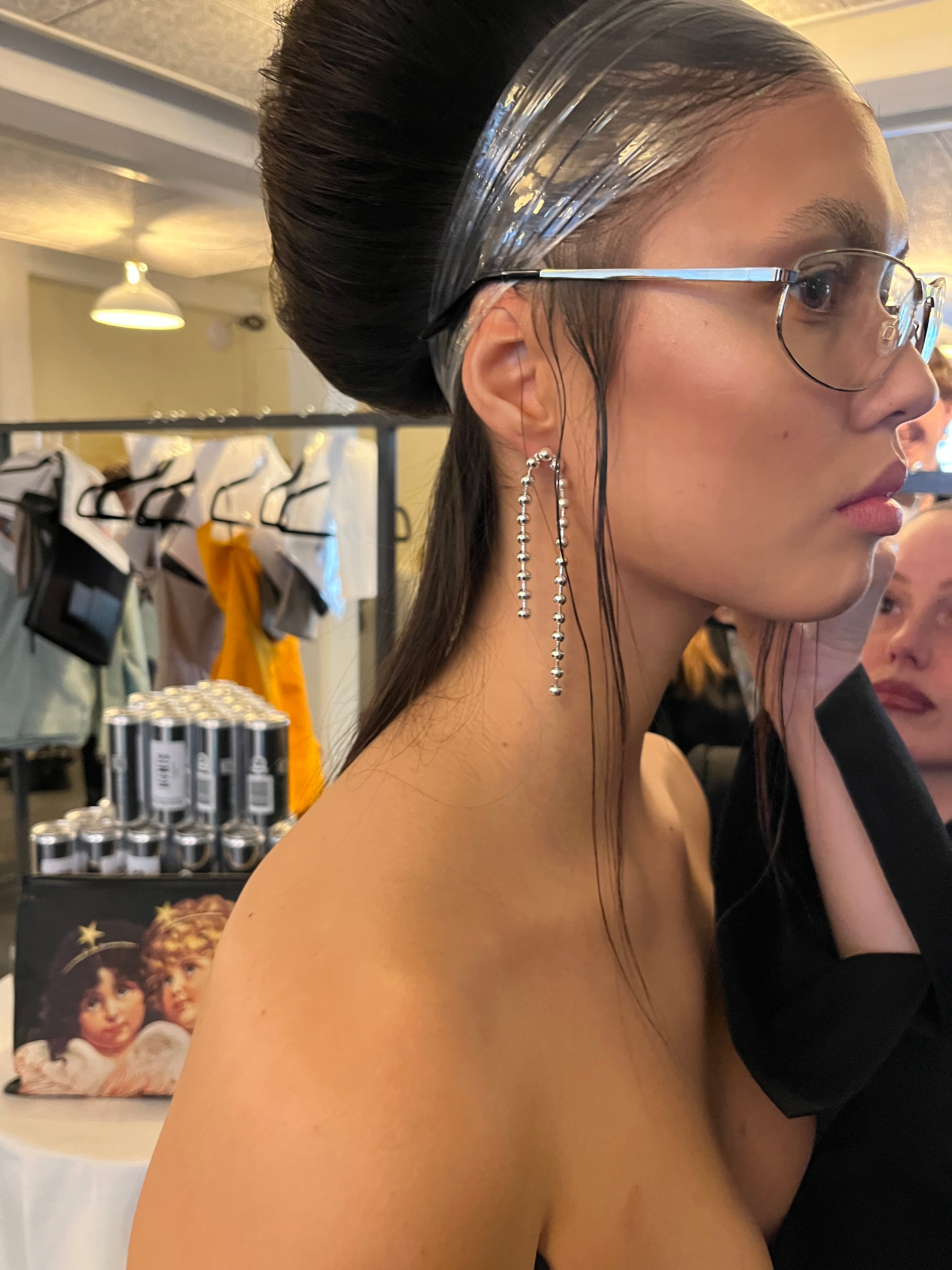 Atomic Double Chain Stud