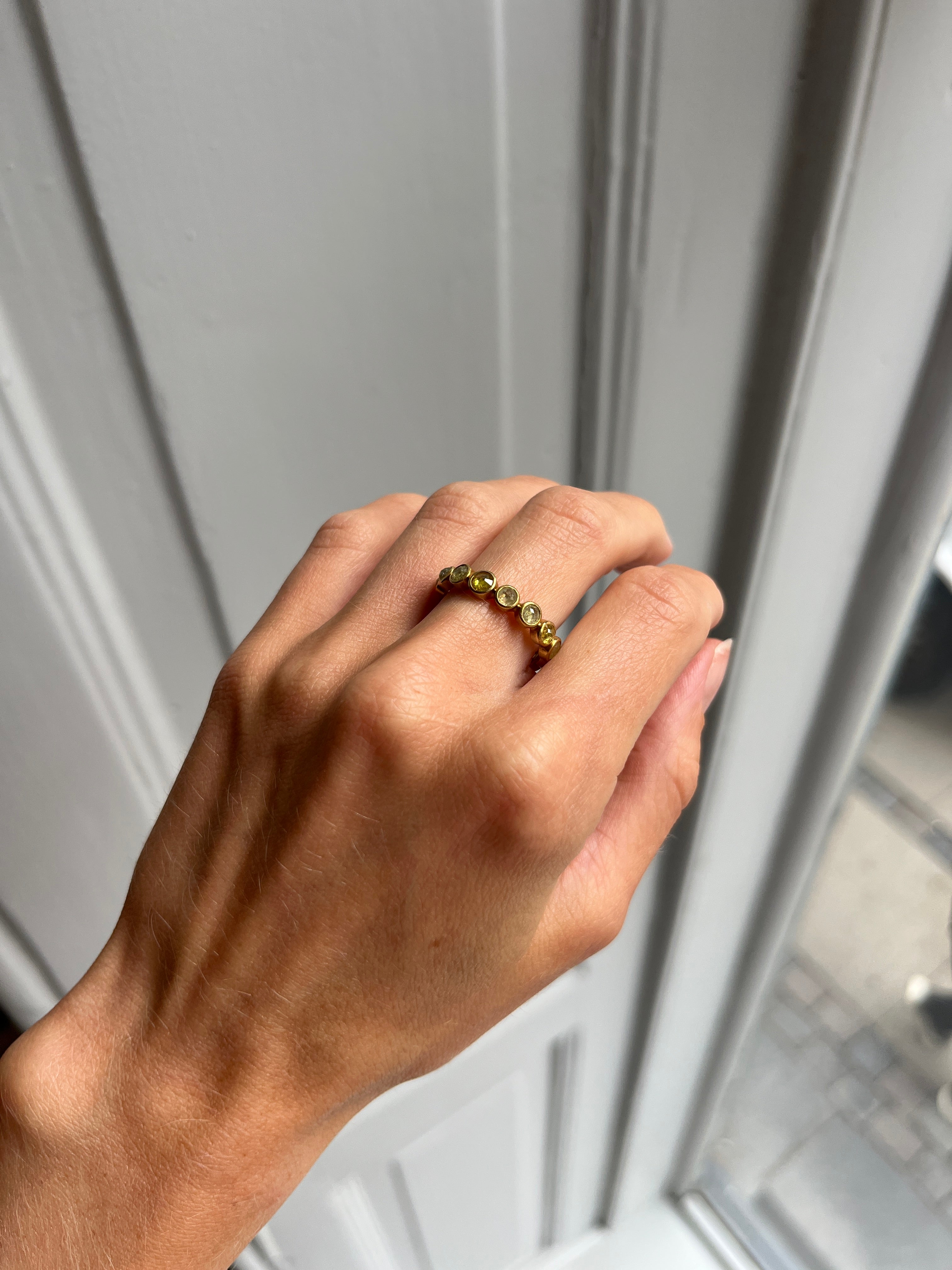 Rosecut Diamond Ring