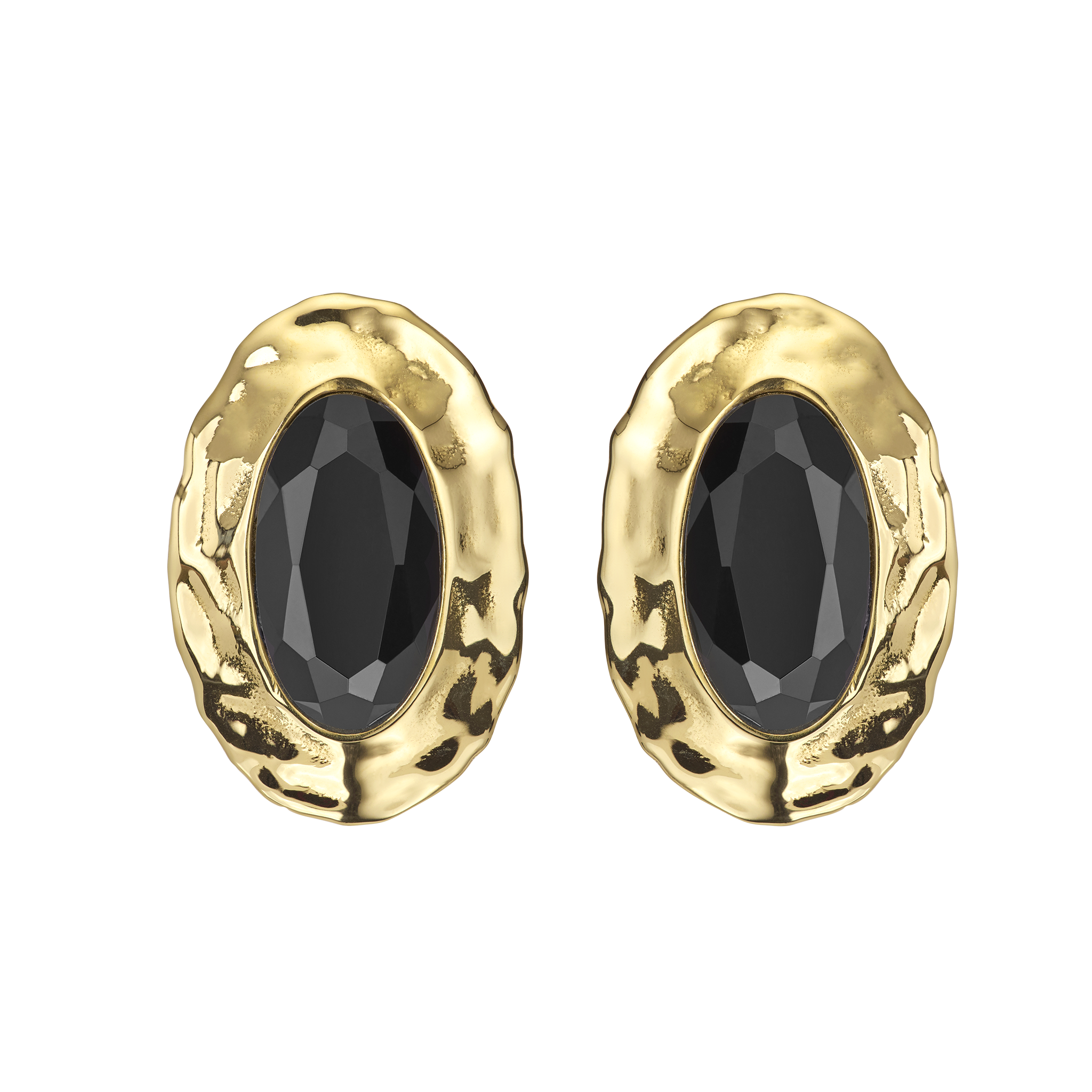 Oval earring