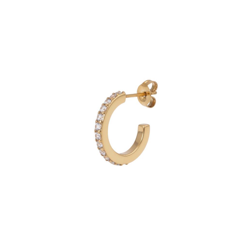Olympia Hoop with Stones 10