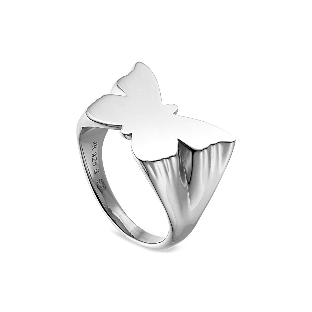 Butterfly Signet ring
