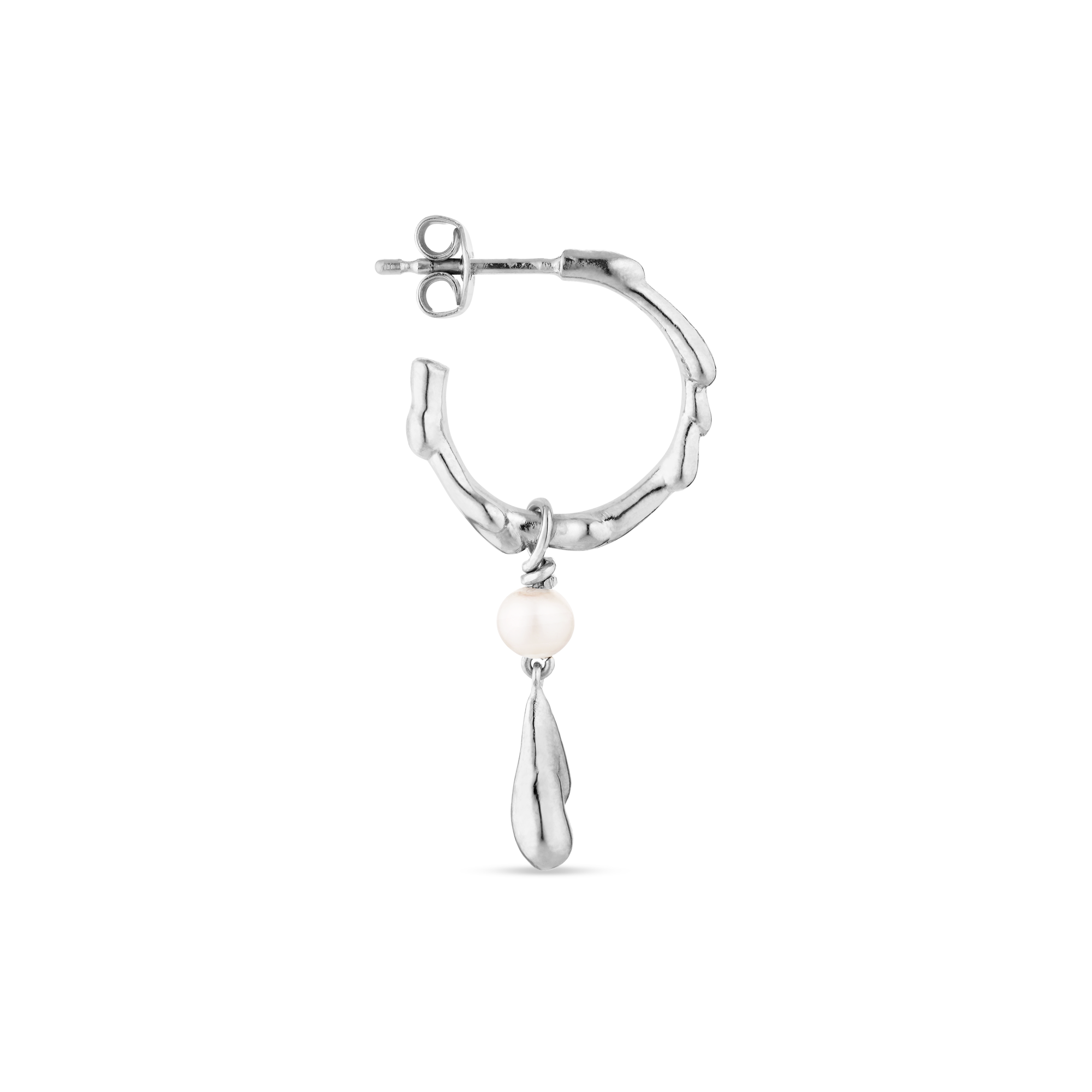 Drippy Hoop with Pearl Drop