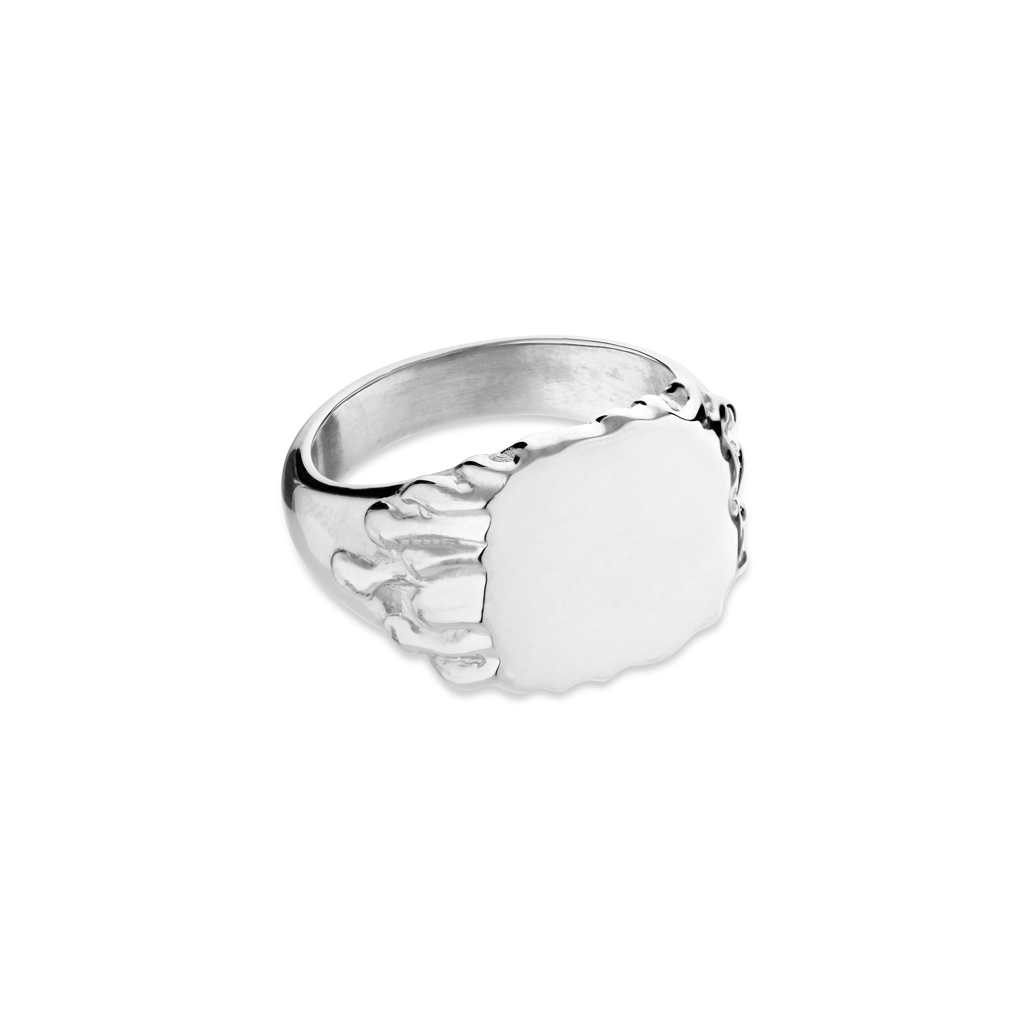 Drippy Signet Ring