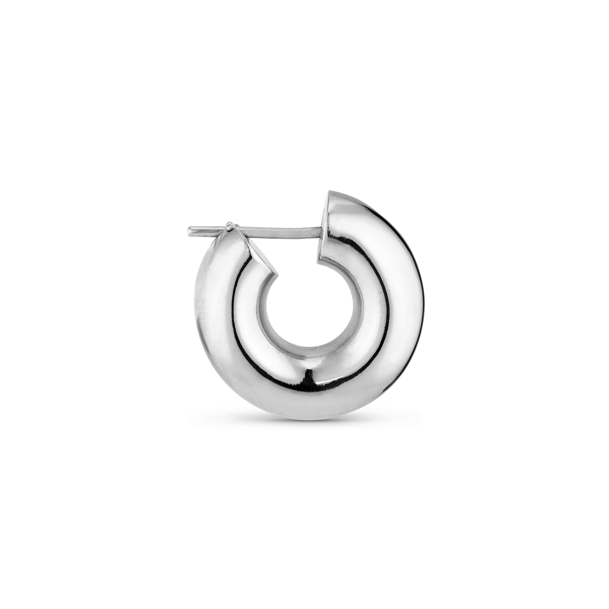 Shiny Small Chunky Hoops