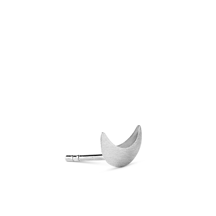 Small Half Moon Stud