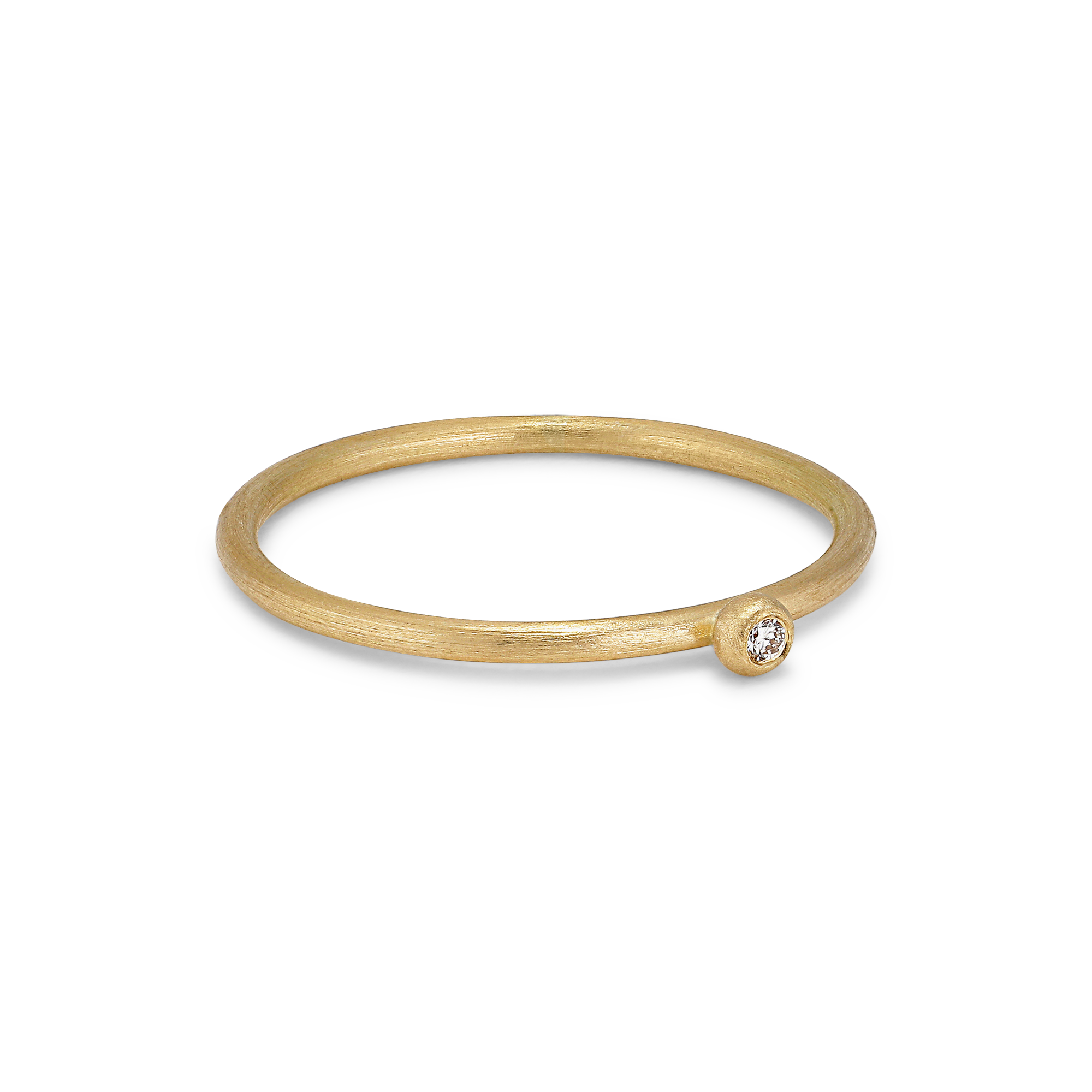 Prinsessering med kuglefatning 0,01 ct