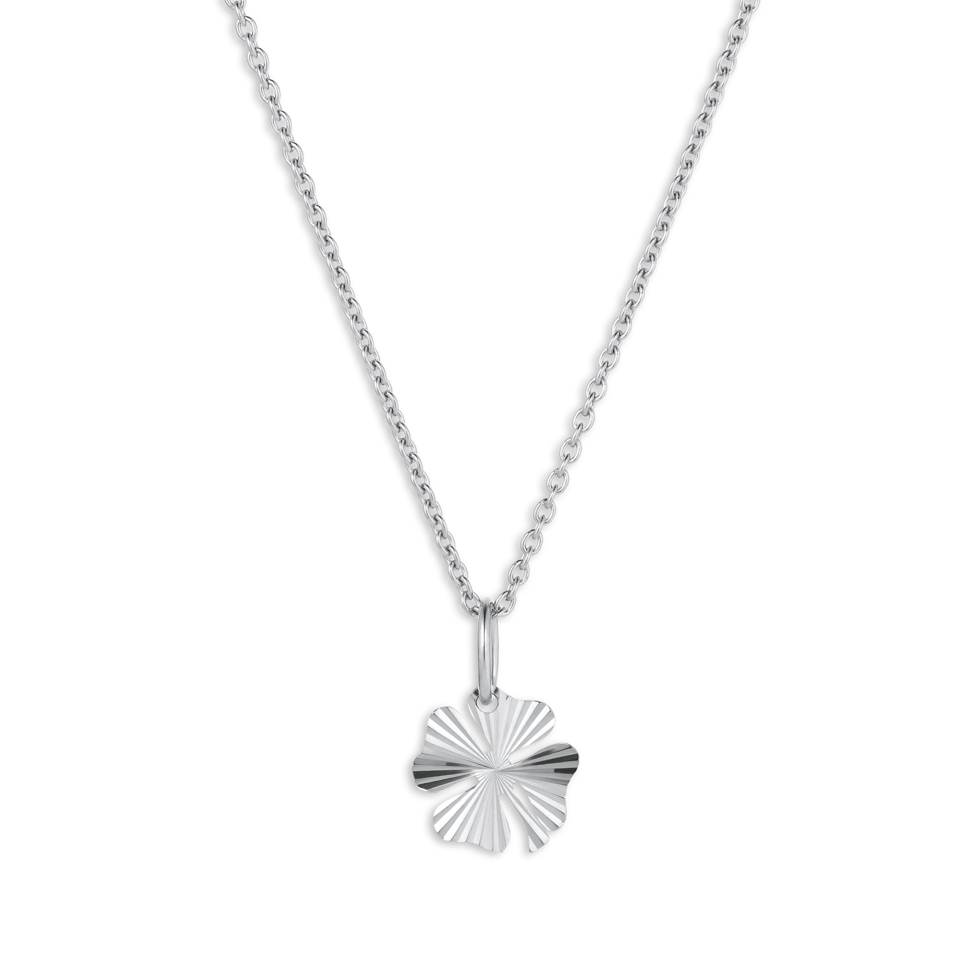 Reflection Clover Pendant