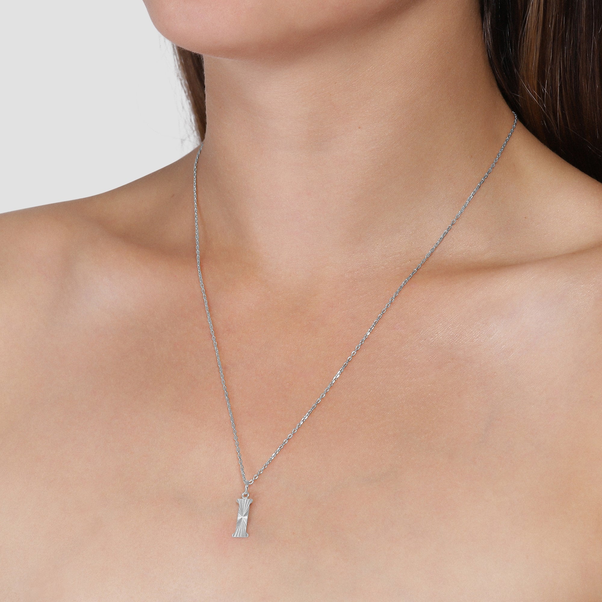 Reflection Letter pendant