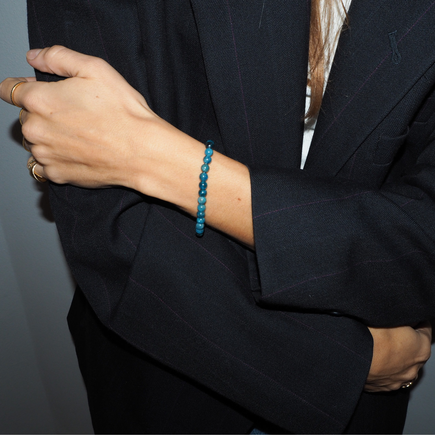 Blue Apatite Bracelet