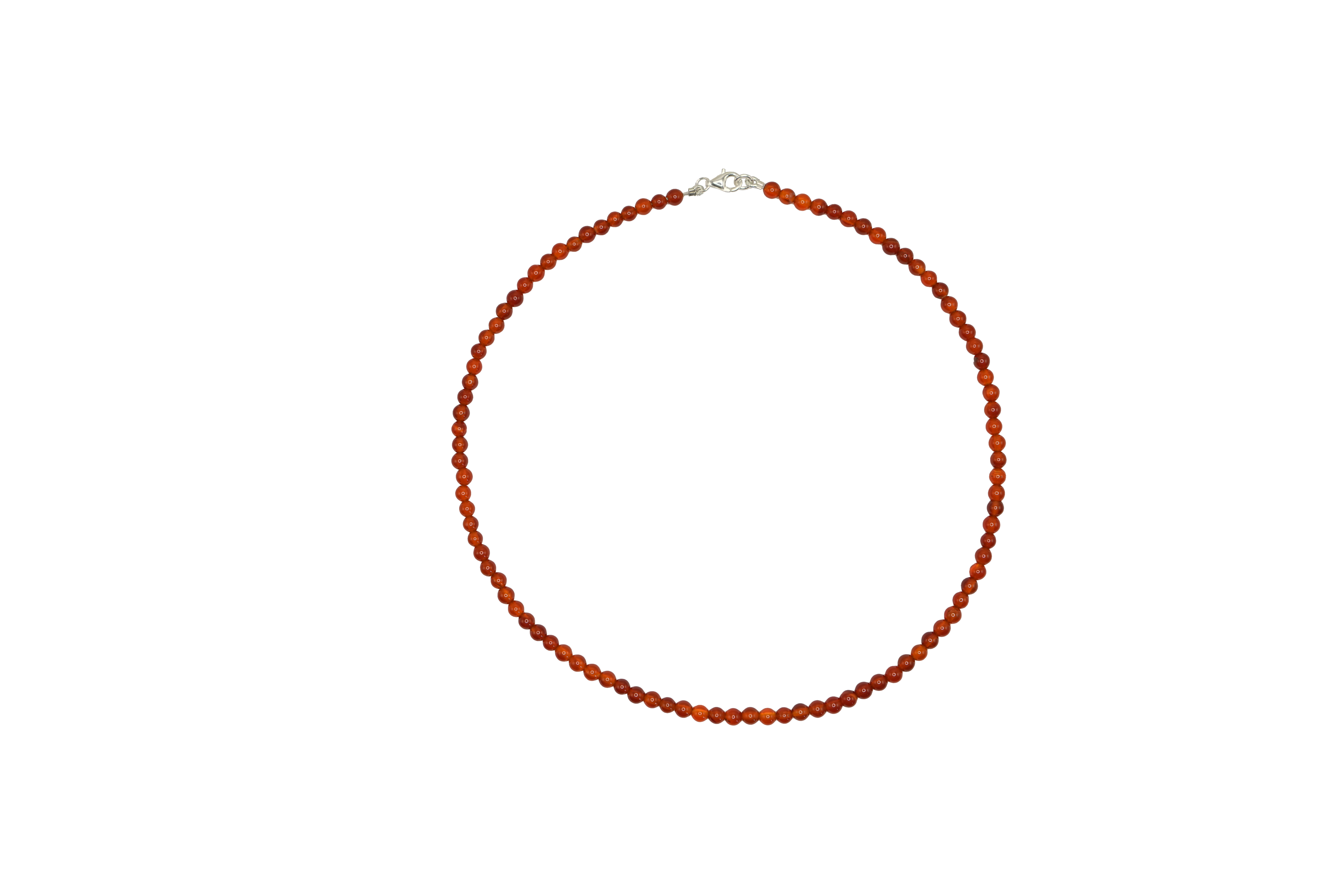 Bead necklace Carnelian