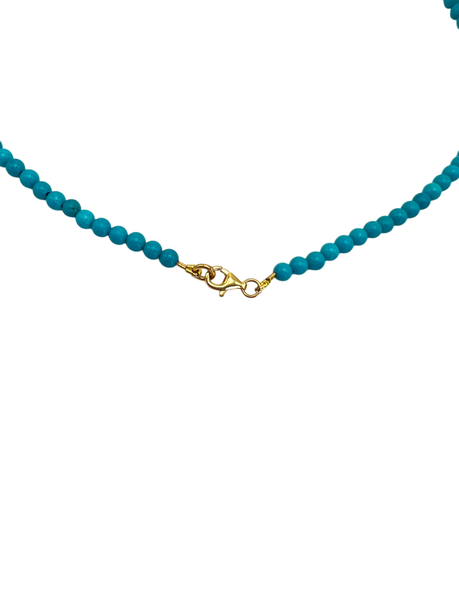 Bead necklace Turquoise