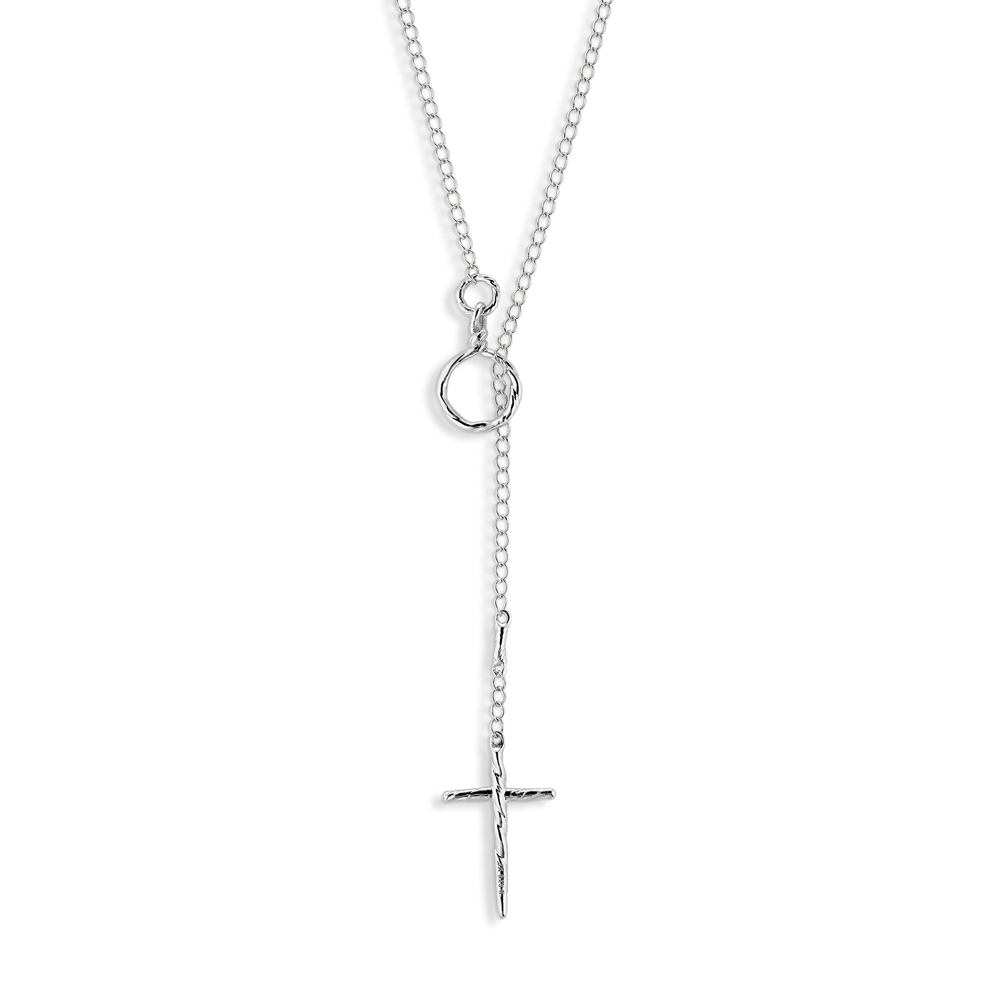 Toggle Cross Necklace