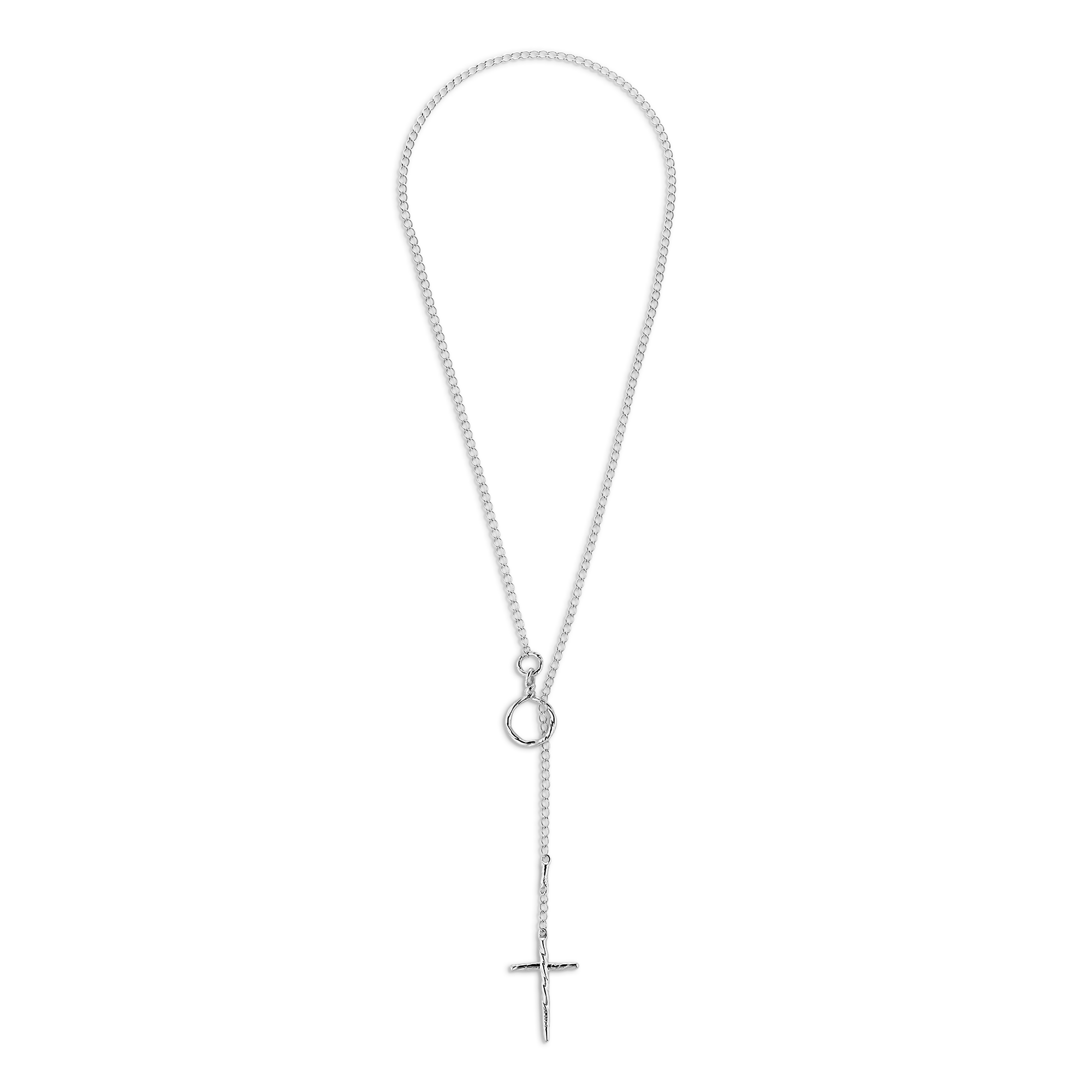 Toggle Cross Necklace